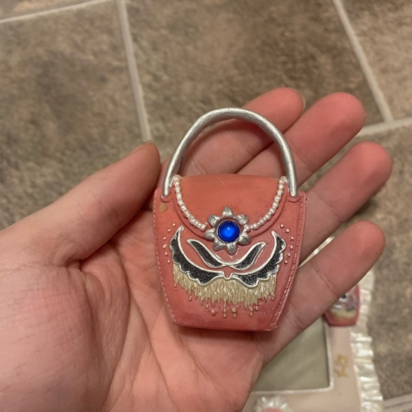 K’s Collection Western Cowgirl Art Deco LOT 4pcs Heel, Hat, Purse, Picture Frame - Picture 5 of 12